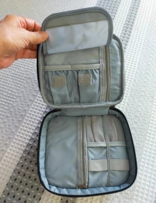 Maletín manicura Luxja gris