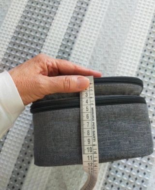 Maletín manicura Luxja gris
