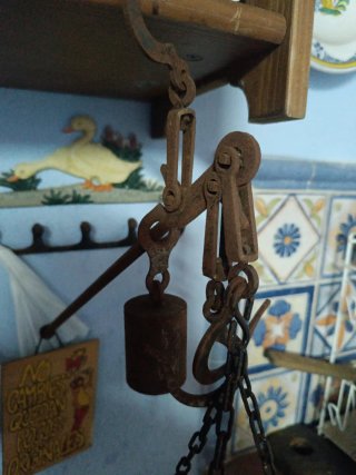 Romana antigua de cocina