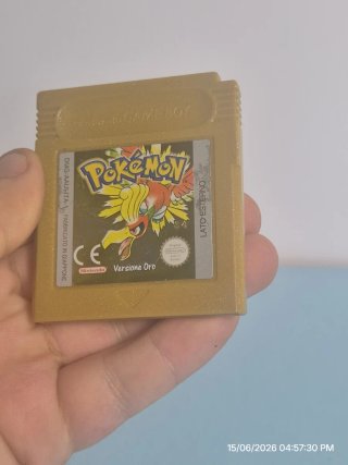 Pokémon Oro Game Boy Color ITA Originale