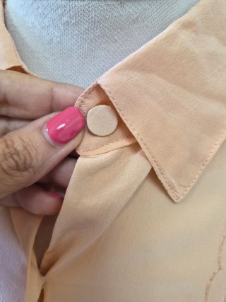 Camicetta donna seta vintage L