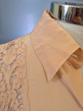 Camicetta donna seta vintage L