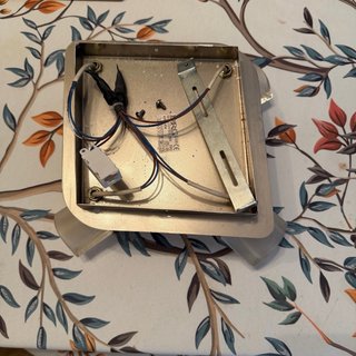 Lámpara de techo moderna metal y cristal