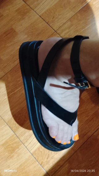 Sandalias Zara Plataforma Tira Tobillo