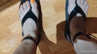 Sandalias Zara Plataforma Tira Tobillo