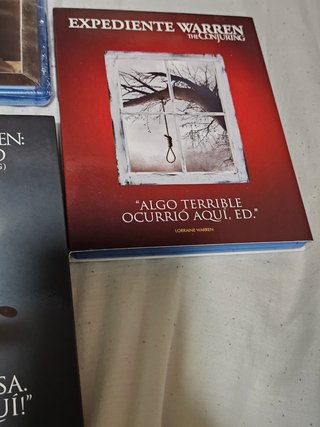 Lote películas de terror DVD