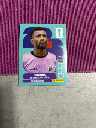 Cromo Vozinha FIFA Panini 2026