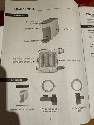 Purificador de agua Aquality