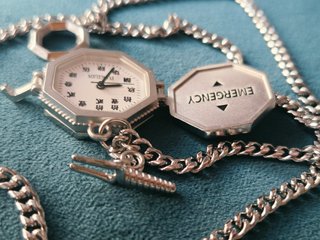 Evangelion Boxfun Quartz Pocket Watch EVA01 Secret