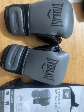 Guantes Boxeo Everlast Powerlock 12oz Nuevos