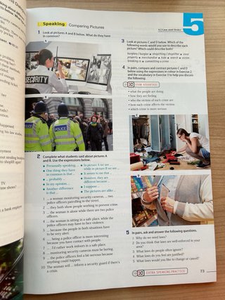 Libro de inglés “Advantage”