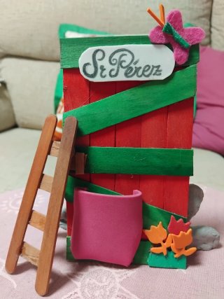 Casita Ratón Pérez para guardar dientes