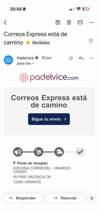 Pala Head Coello Pro *Sin usar*