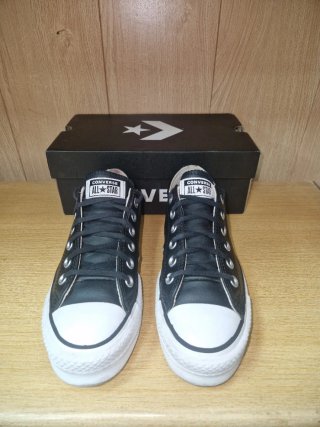 Converse Chuck Taylor Plataforma Negras
