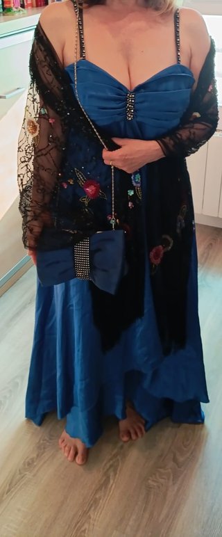 Vestido de fiesta Givana talla 42 o L/XL
