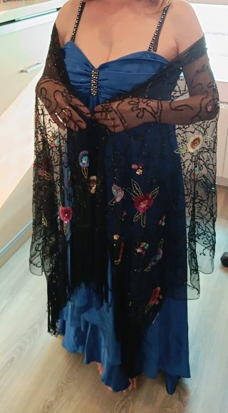 Vestido de fiesta Givana talla 42 o L/XL