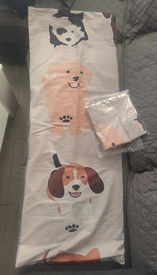 Fundas de almohada de perritos.