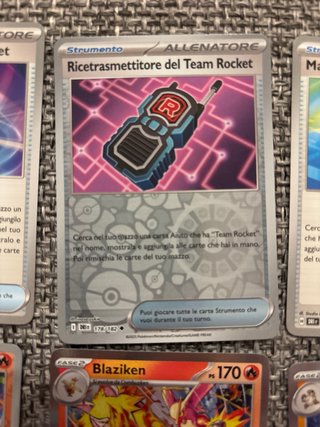 Carte Pokémon Allenatore Strumento