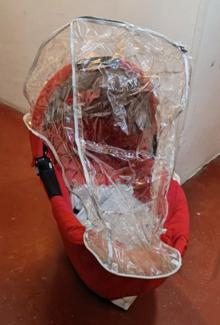Carrito bebé todos accesorios Quinny rojo