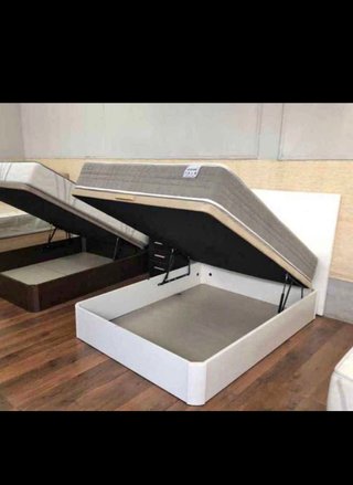 Cama con almacenaje + Colchón-70% Liquidación