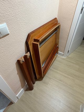 Mesa de comedor abatible
