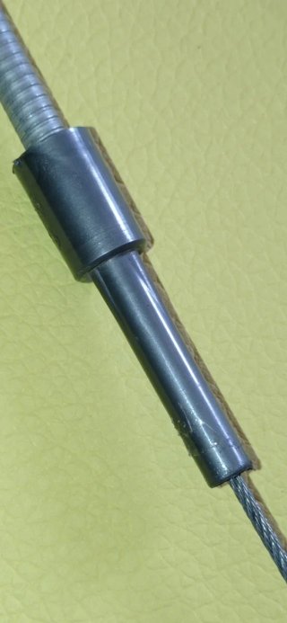 Cable Acelerador Renault 5L y TL. 2 modelos.