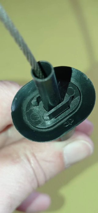 Cable Acelerador Renault 5L y TL. 2 modelos.