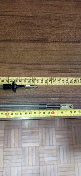 Cable Acelerador Renault 5L y TL. 2 modelos.