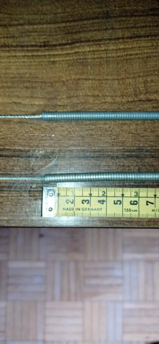 Cable Acelerador Renault 5L y TL. 2 modelos.