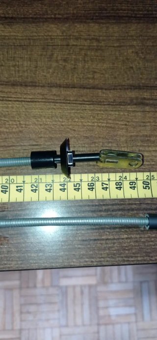 Cable Acelerador Renault 5L y TL. 2 modelos.