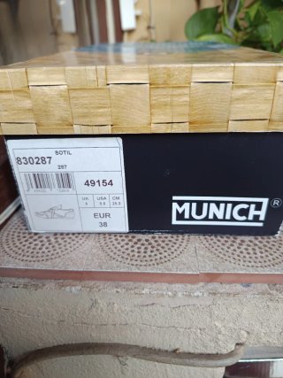 Zapatillas Munich Mujer Rosa y Morado