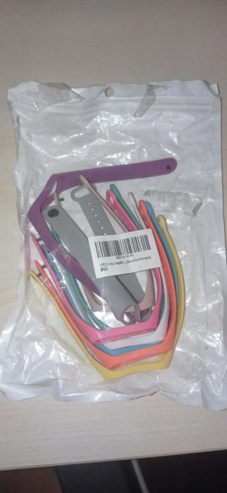 9 Correas Silicona Mi Band Multicolor