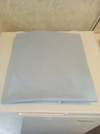 Sabana bajera 135cm azul