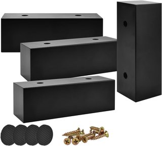 Patas madera maciza 5cm repuesto muebles