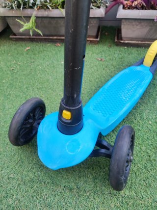 Patinete infantil 3 ruedas azul