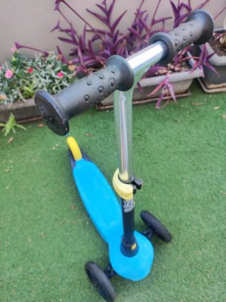 Patinete infantil 3 ruedas azul
