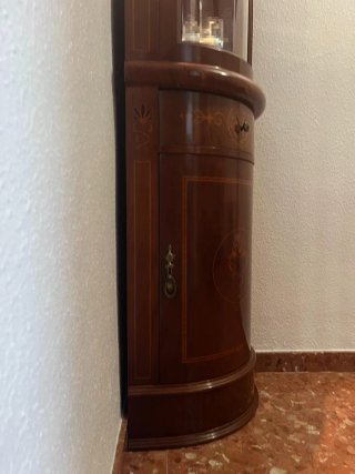 Recibidor de roble macizo con Esquinera a juego.