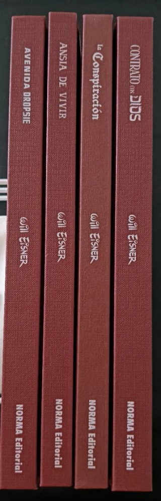 Colección 4 volúmenes Will Eisner NUEVOS