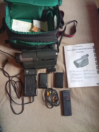 Videocámara Cámara Video Hitachi VM-E230E 8mm