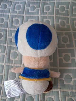 Peluche Toad Azul Super Mario