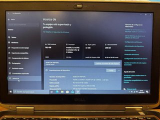 Dell Latitude E6320 Portátil + Cargador dell