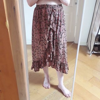 Contro Corrente gonna midi fantasia paisley t. S/M