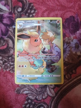 Carta Pokémon Flareon FASE 1 TG01/TG30
