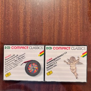 2 CD Classici Compact Händel & Bach
