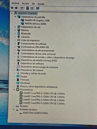 Portátil Acer Aspire E5-571G Negro/Gris