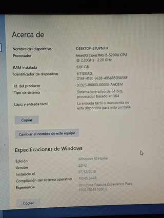 Portátil Acer Aspire E5-571G Negro/Gris
