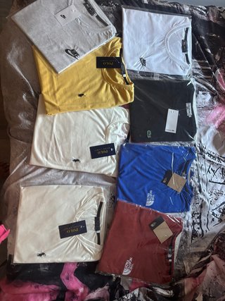 Lote 6 Camisetas Talla S Varias Marcas