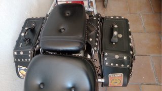 Moto estilo Cruiser Plata