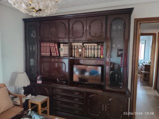Mueble de salón madera maciza
