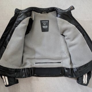 Chaqueta de cuero para moto Furygan